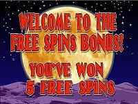 IGT's Wolf Run Slot Machine Bonus Welcome Screen