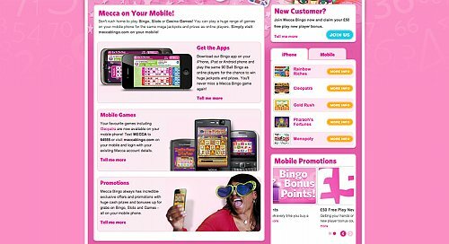 Online Casino Mecca Bingo Mobile Platform