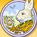 Ash Gaming's Adventures in Wonderland White Rabbit Free Spins Bonus Symbol