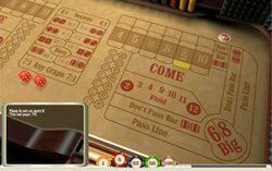 OpenBet's Craps is available to play online