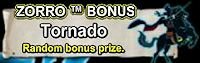 Aristocrat's Zorro Slot Machine Tornado Bonus Feature