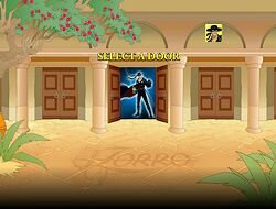 Aristocrat's Zorro Slot Machine Magic Door Bonus Feature