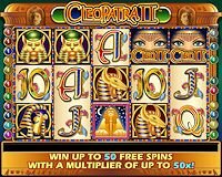 IGT's Cleopatra II Slot Machine Base Game