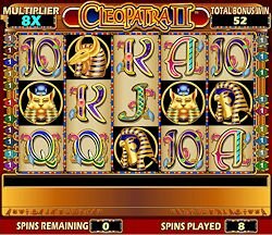 IGT's Cleopatra II Slot Machine Game Bonus Free Spins