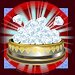 IGT Kitty Glitter Online Slot Machine Bowl of Diamonds Wild Symbol