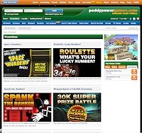 PaddyPower Online Casino Promotions Page